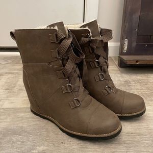 Wedge Booties